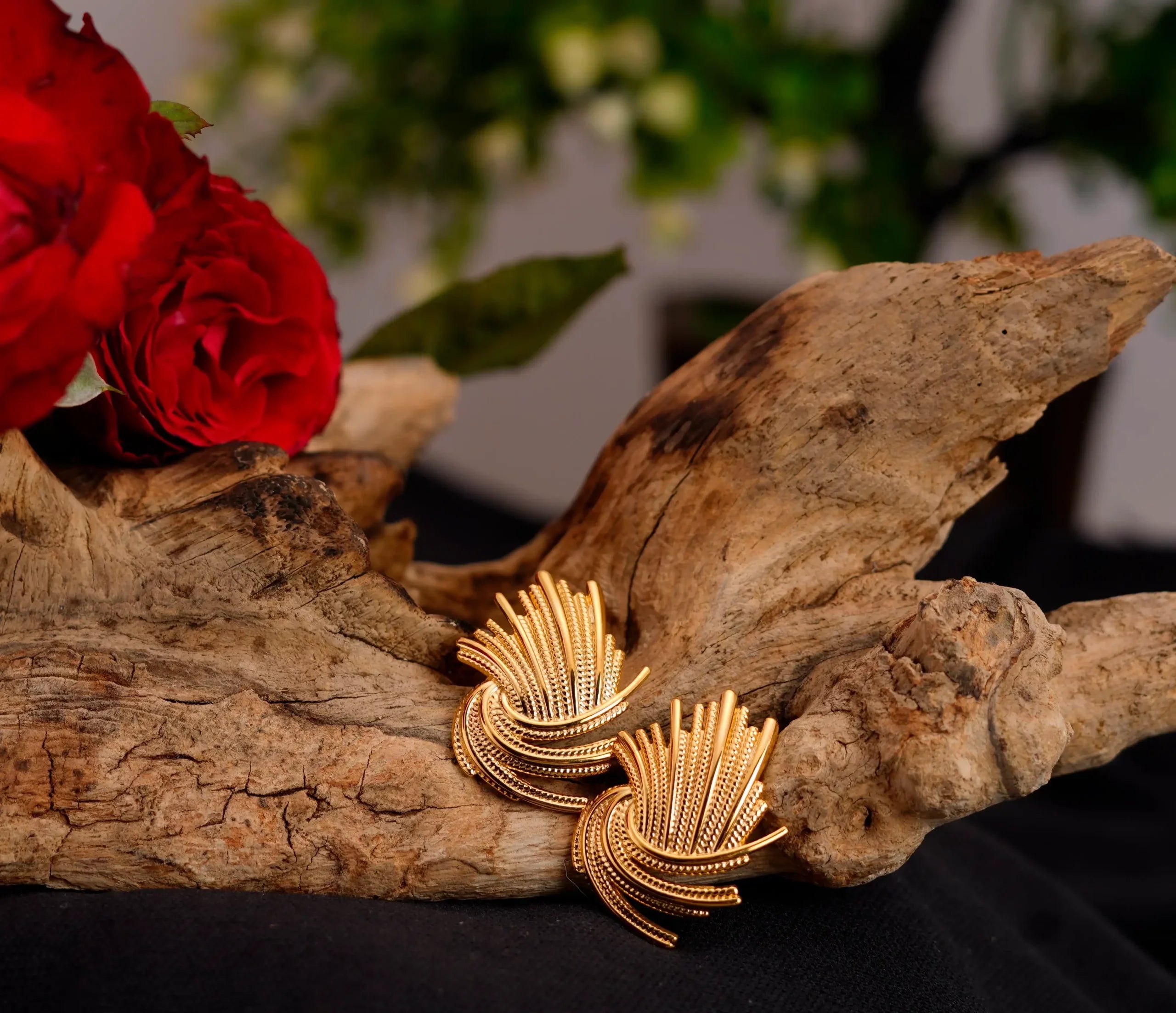 Firework Braded Earrings