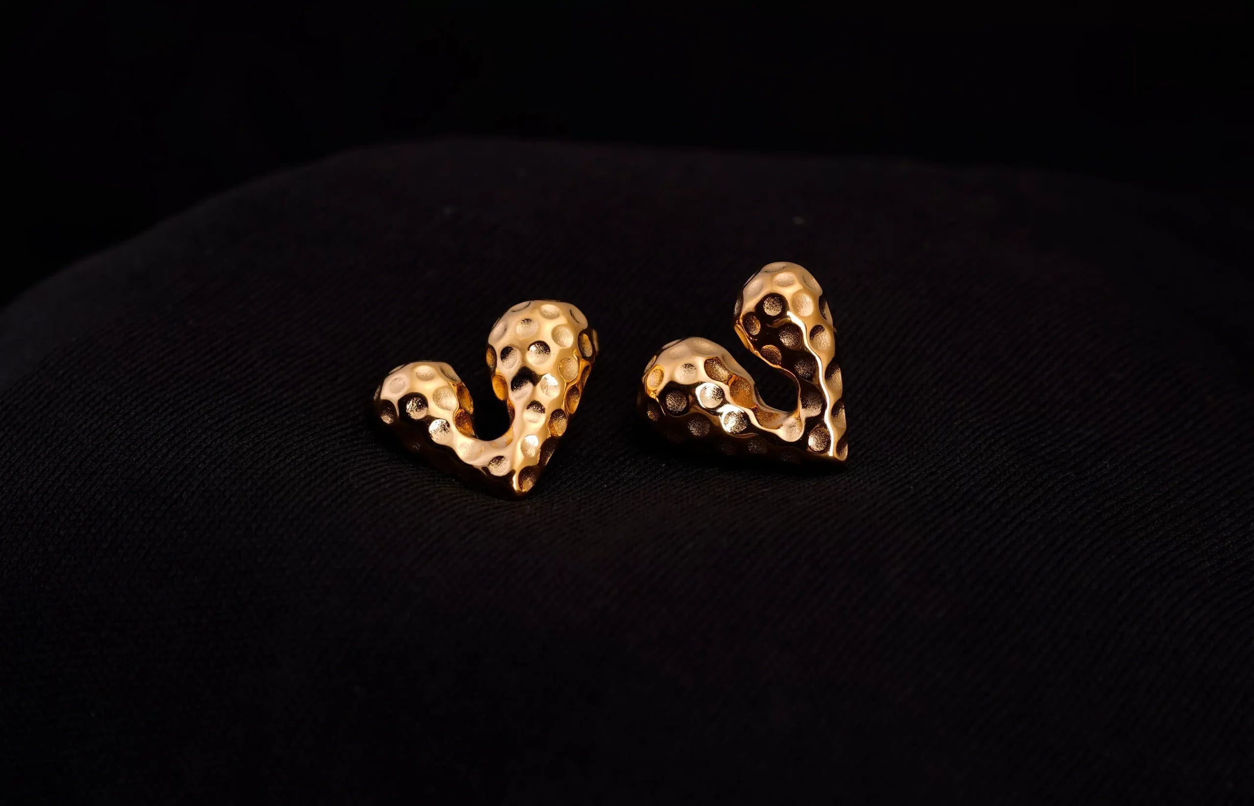 Love Textured Earrings