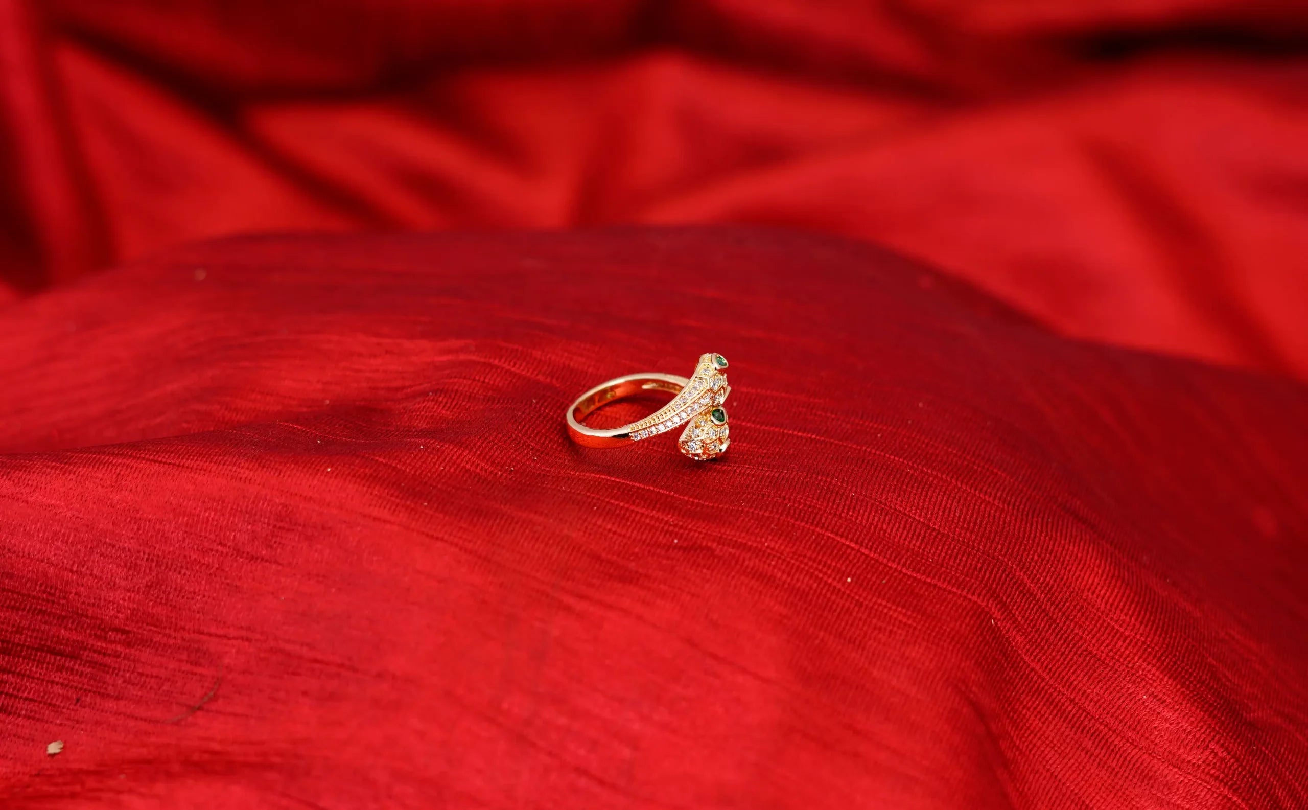 Double Headed Snake Ring