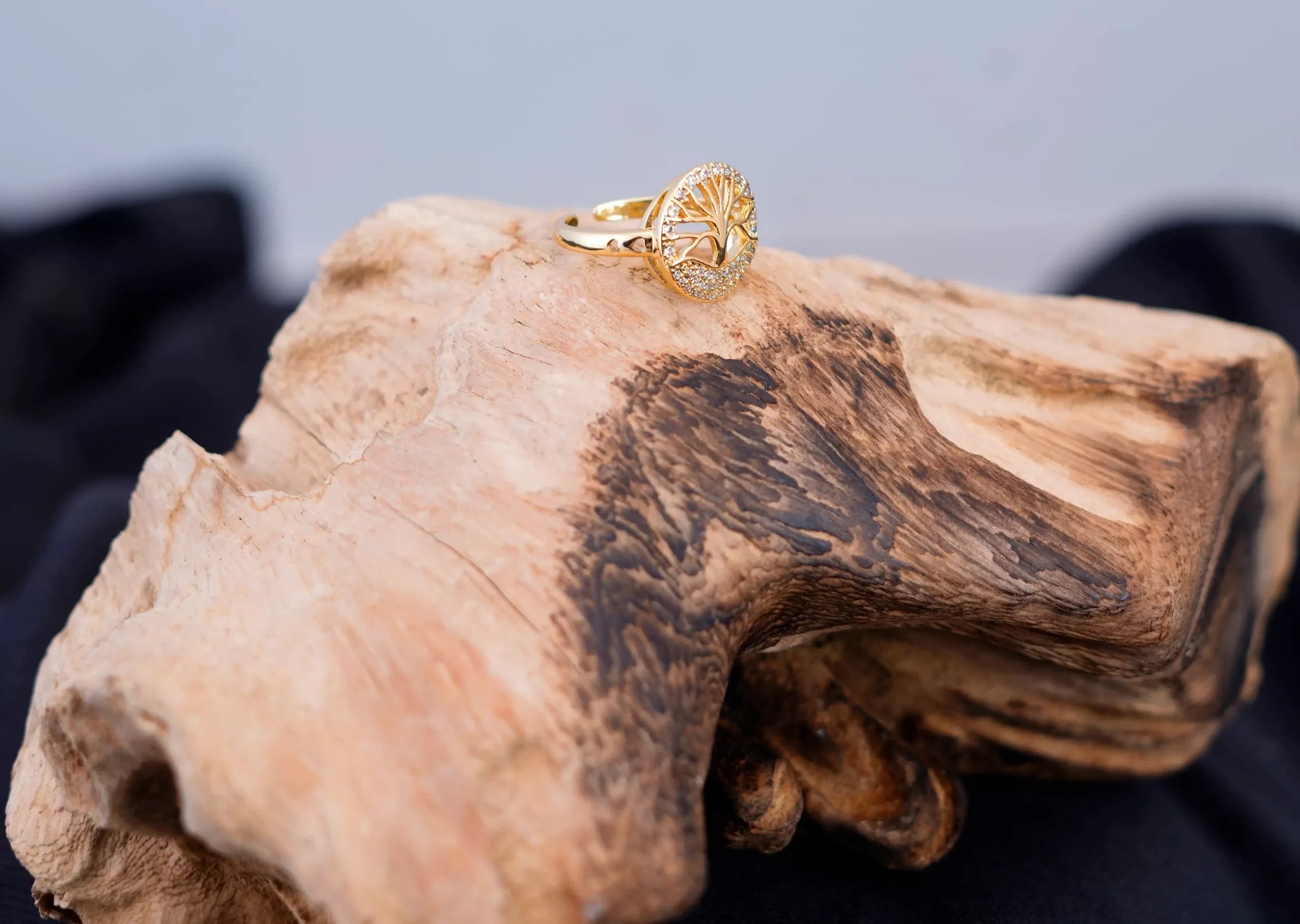 Tree of Life Open Ring