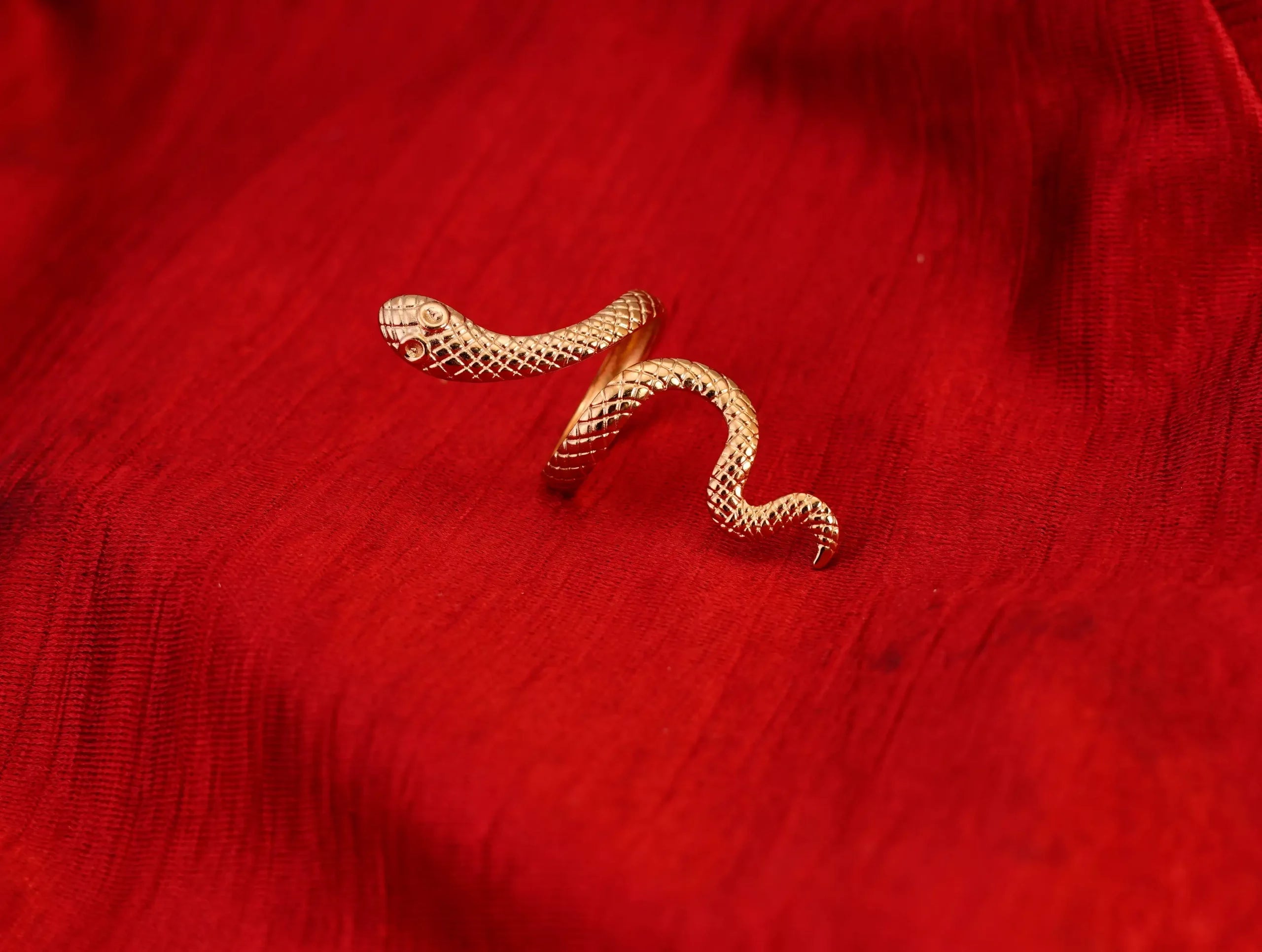 Snake Open Ring