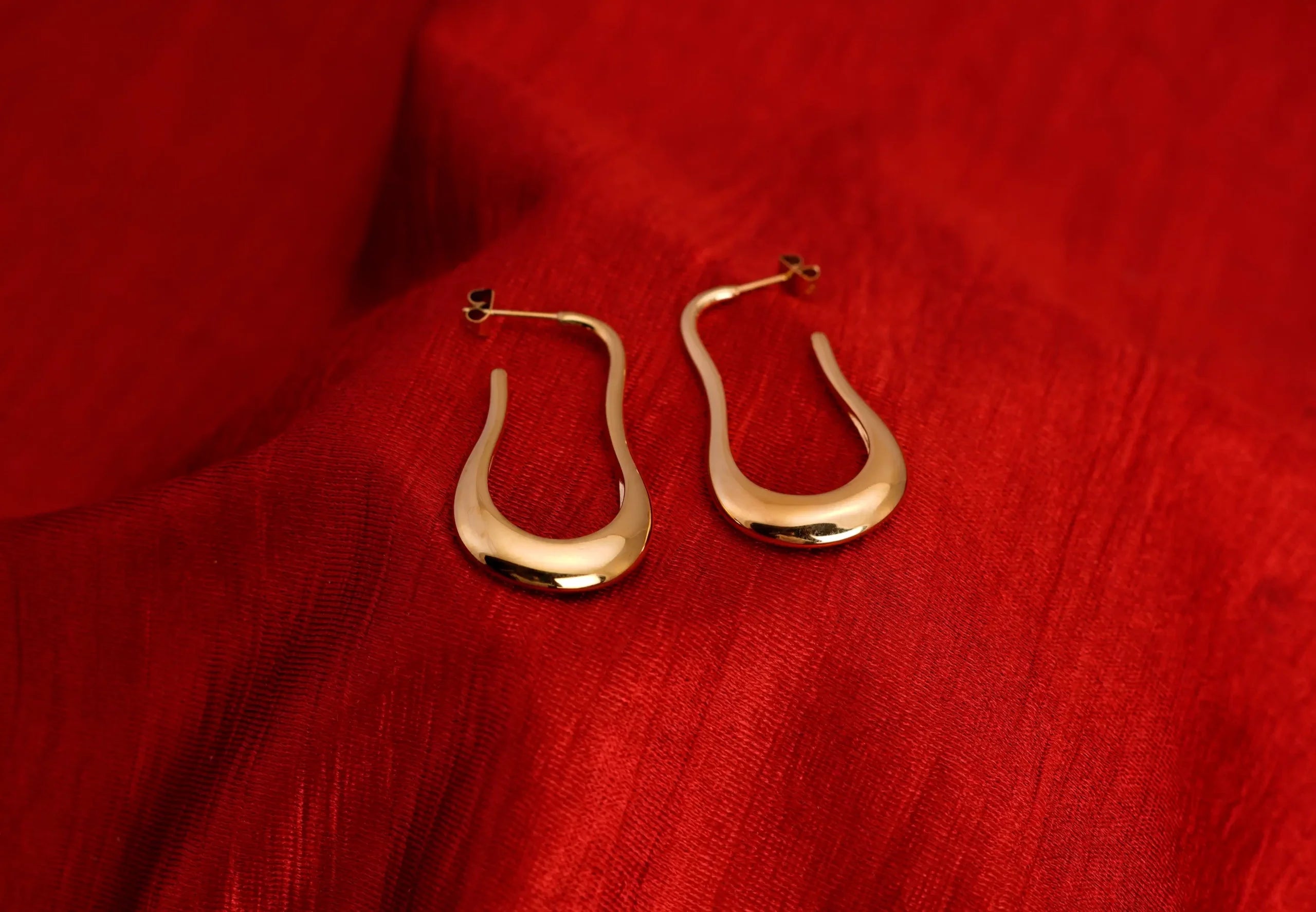 Irregular U-Shaped Earrings