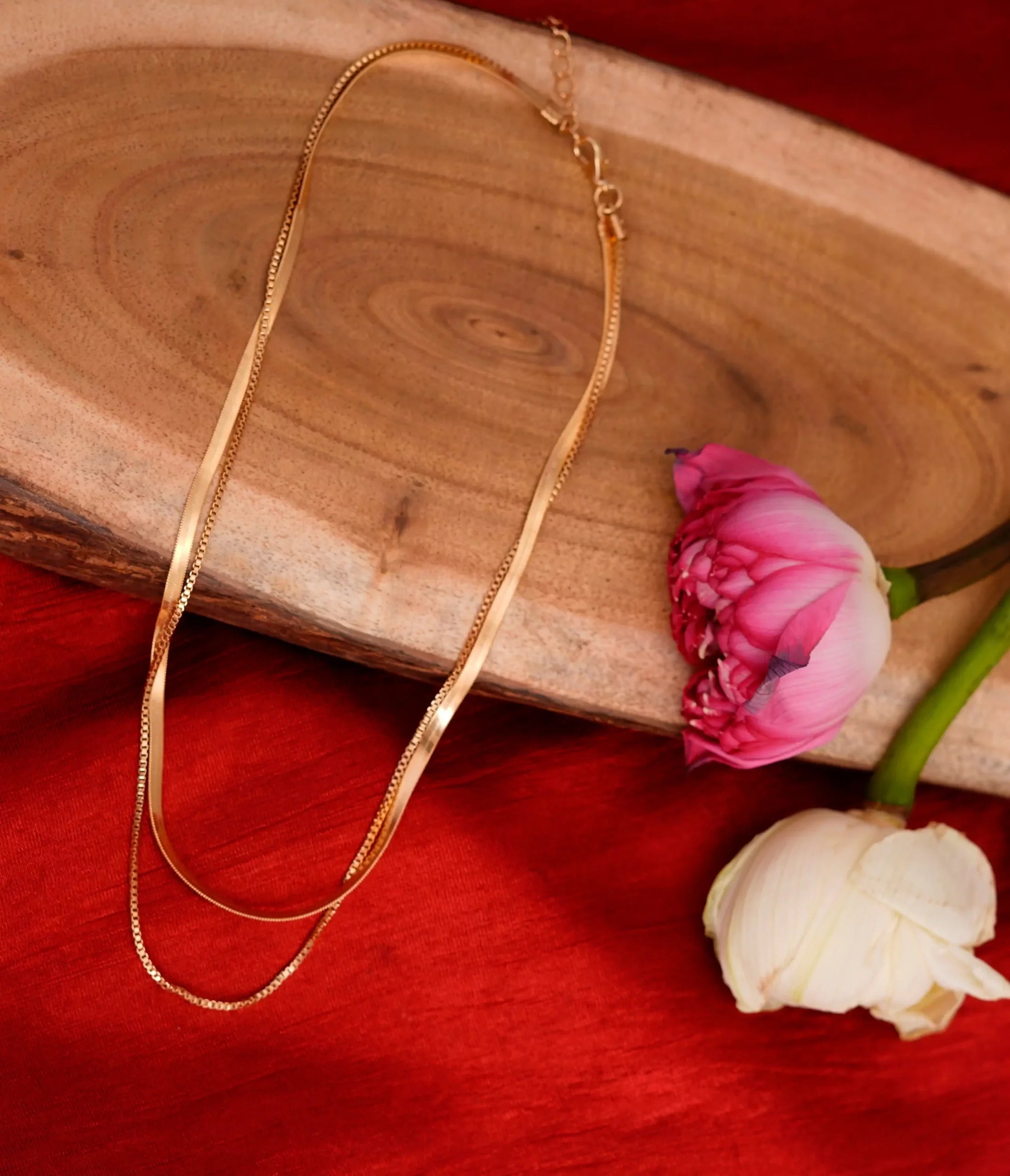 Snake double layered Necklace