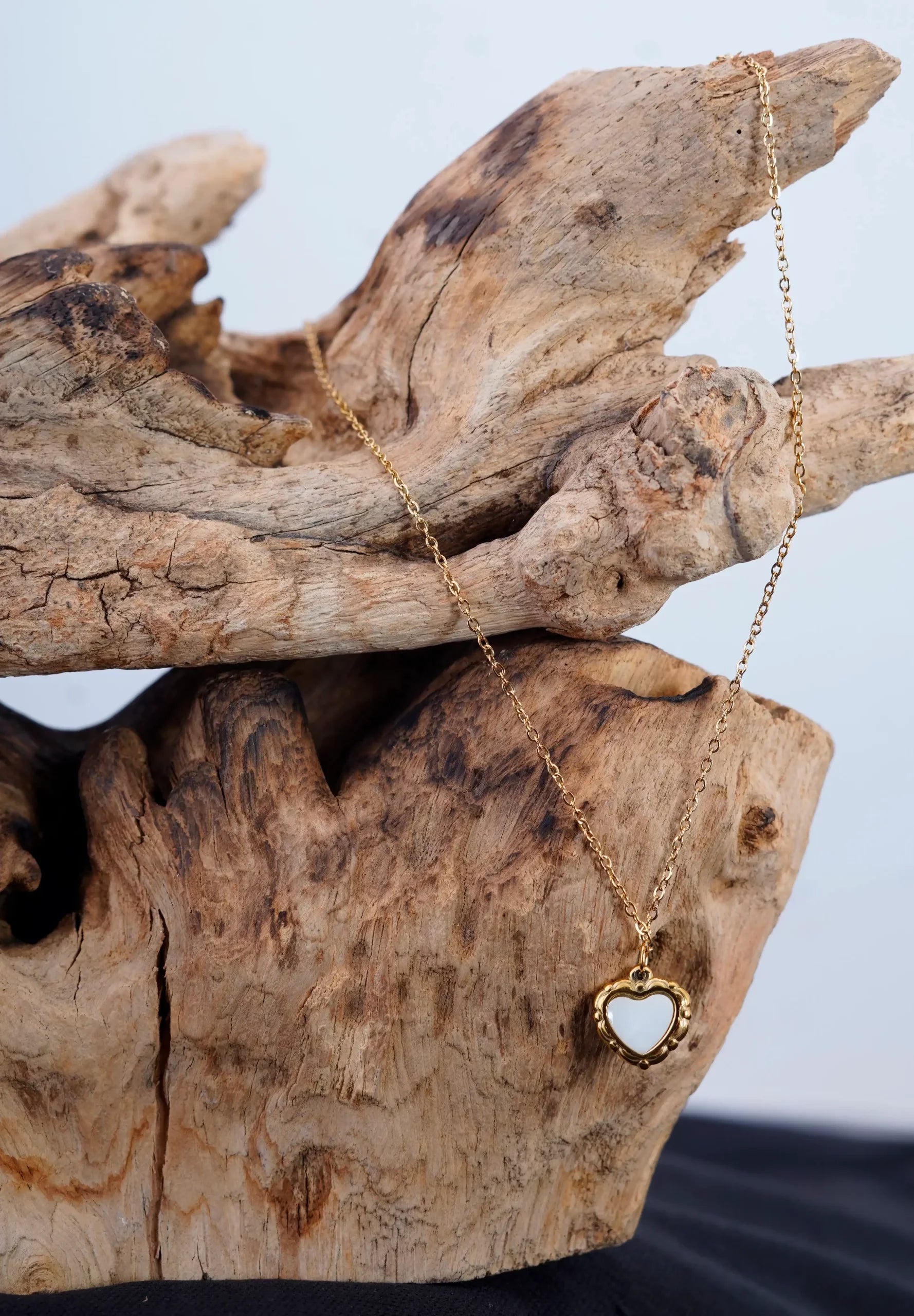 Shell Heart Necklace