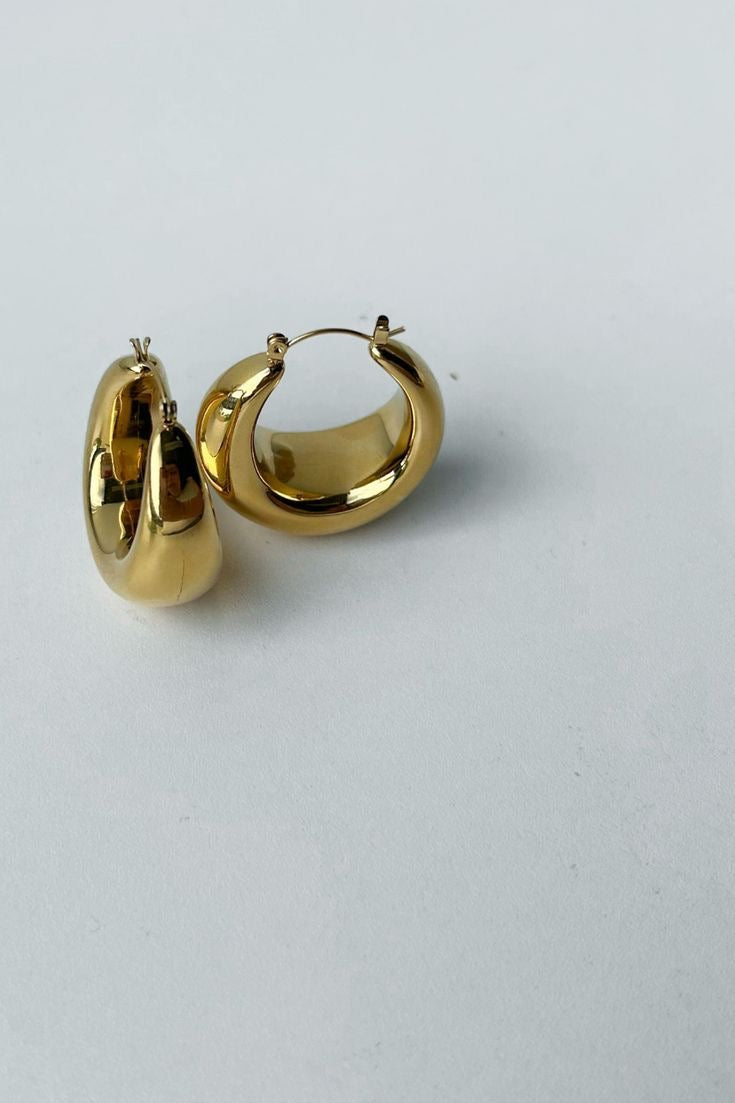 C-shaped Chunky earrings