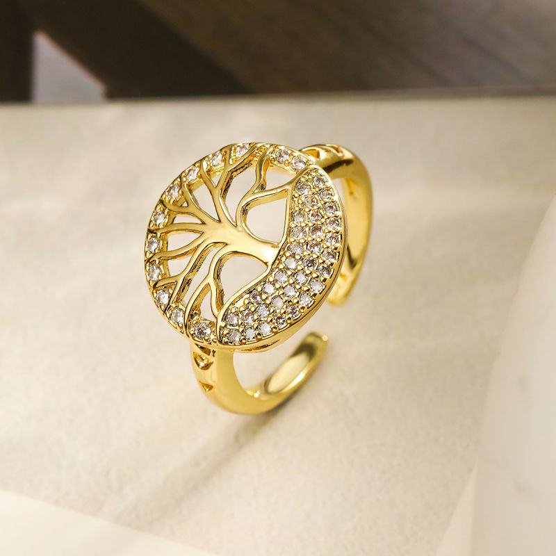 Tree of Life Open Ring