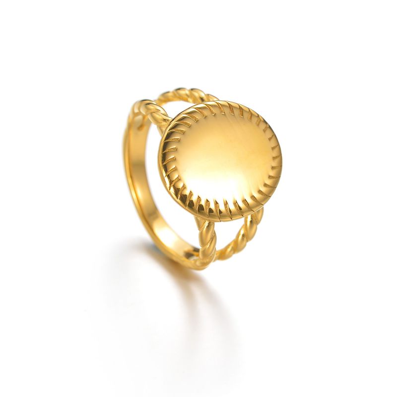 Fashion Gold Plated Ring