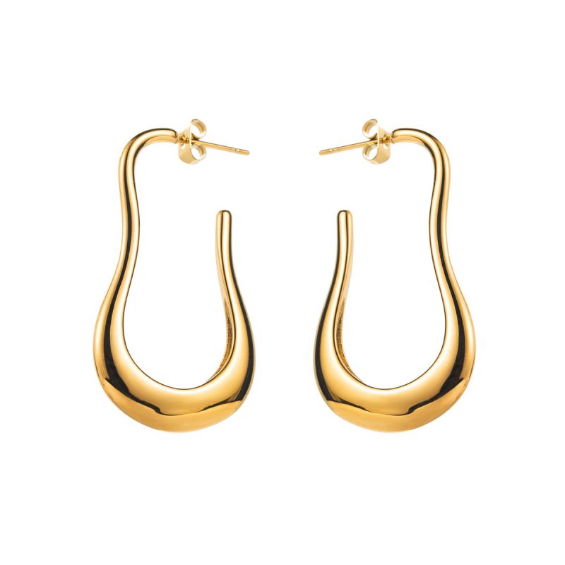 Irregular U-Shaped Earrings