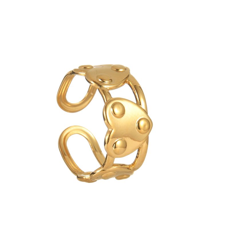 Sara Heart Open Ring