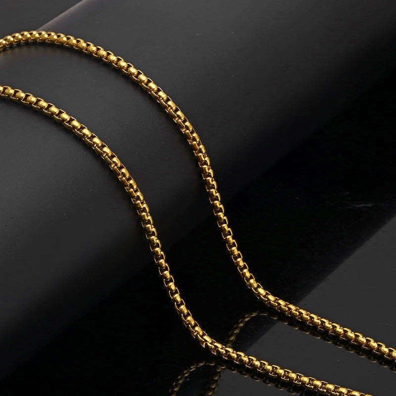 Gold box chain