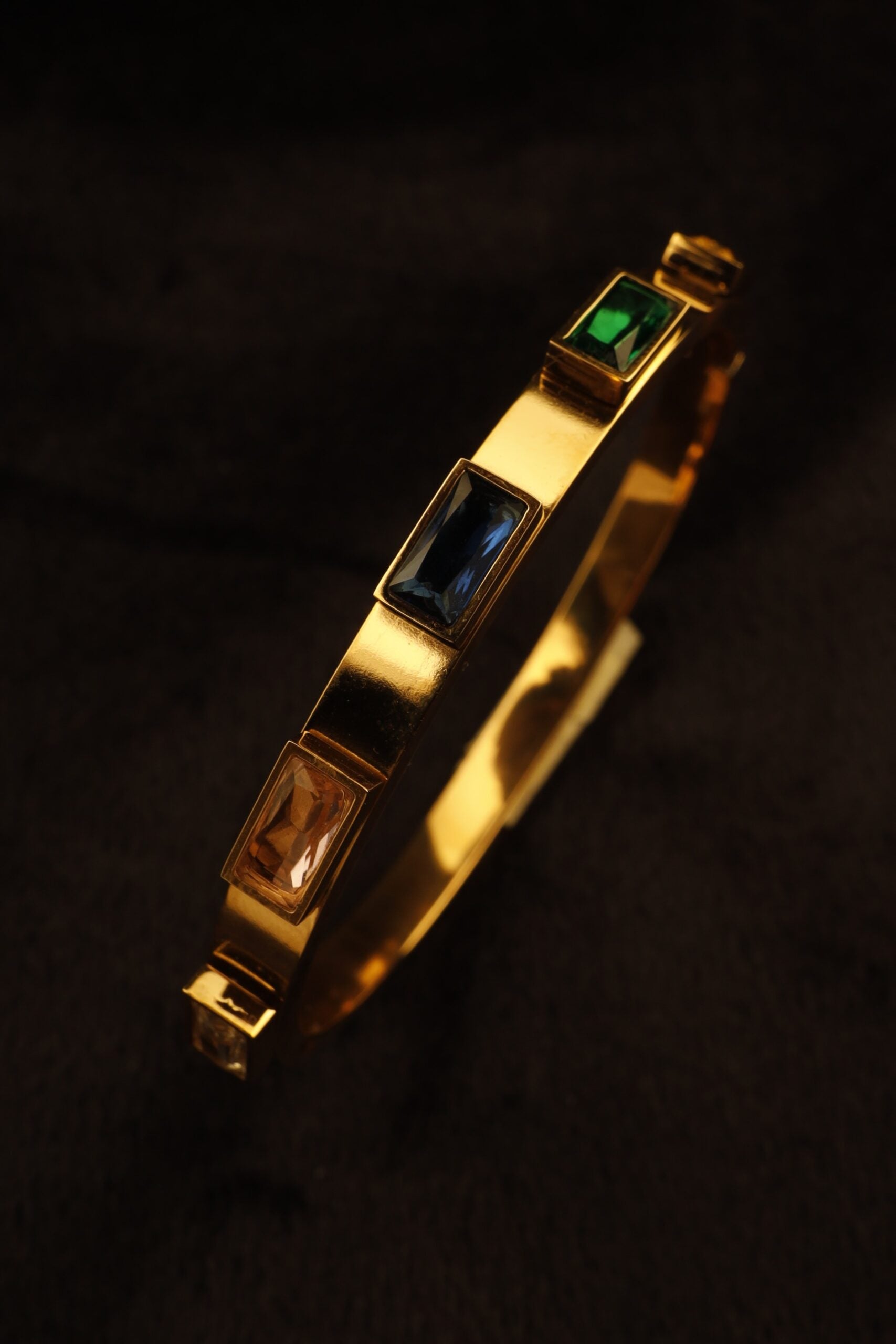 Exclusive cubic zirconia Bangle (Multi-Coloured)