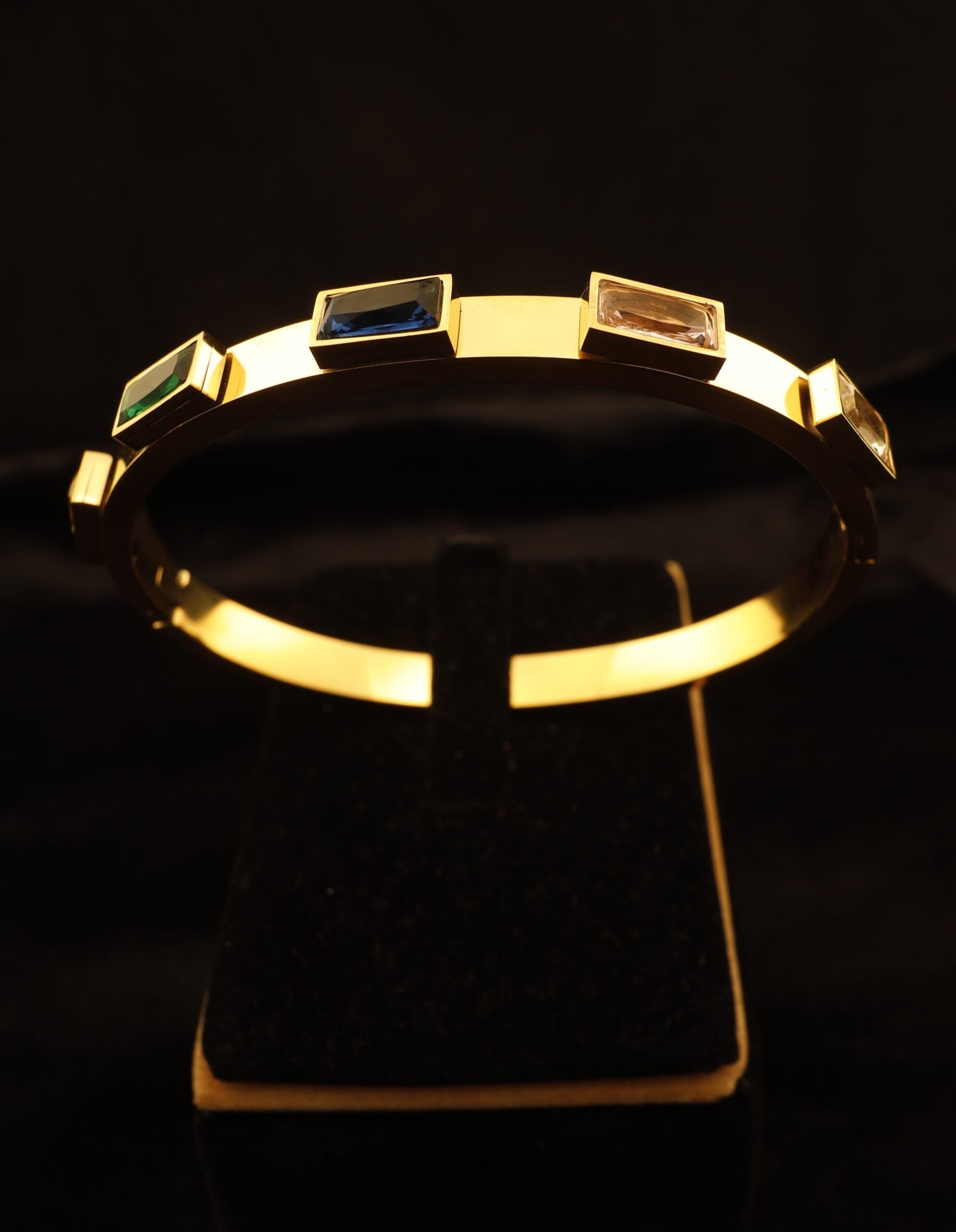 Exclusive cubic zirconia Bangle (Multi-Coloured)