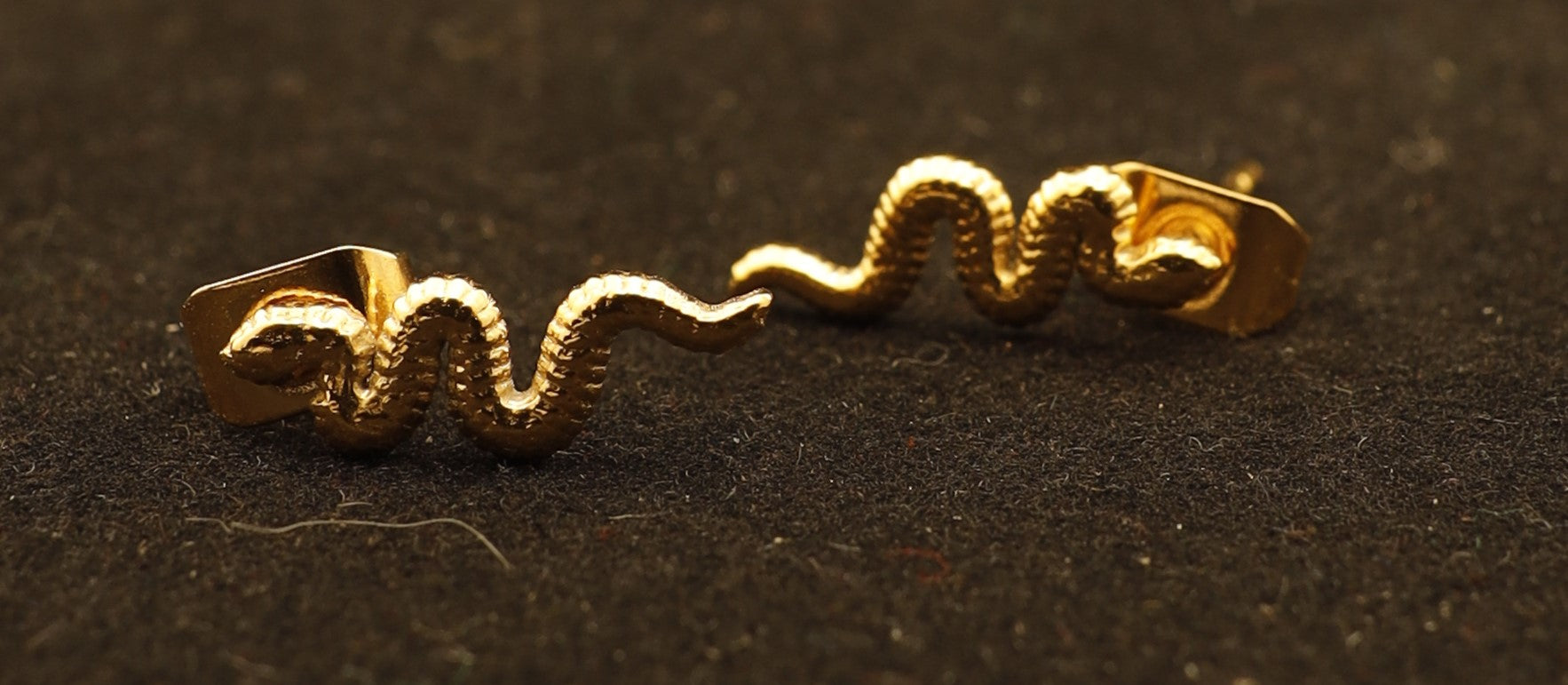 18k gold plated Snakelet Necklace