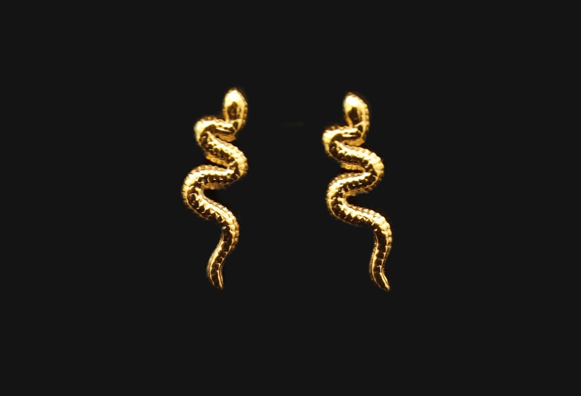 18k gold plated Snakelet Necklace