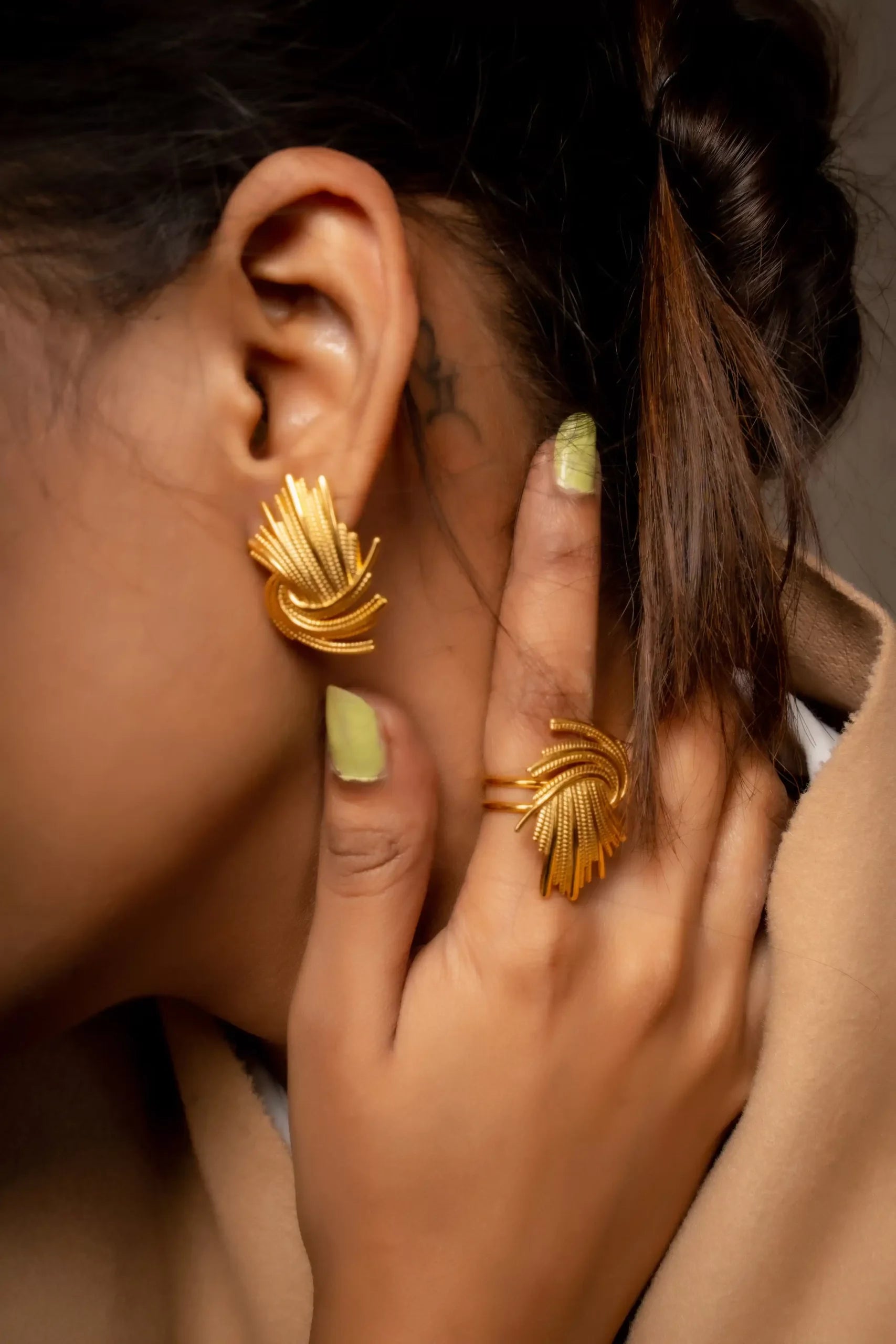 Firework Braded Earrings