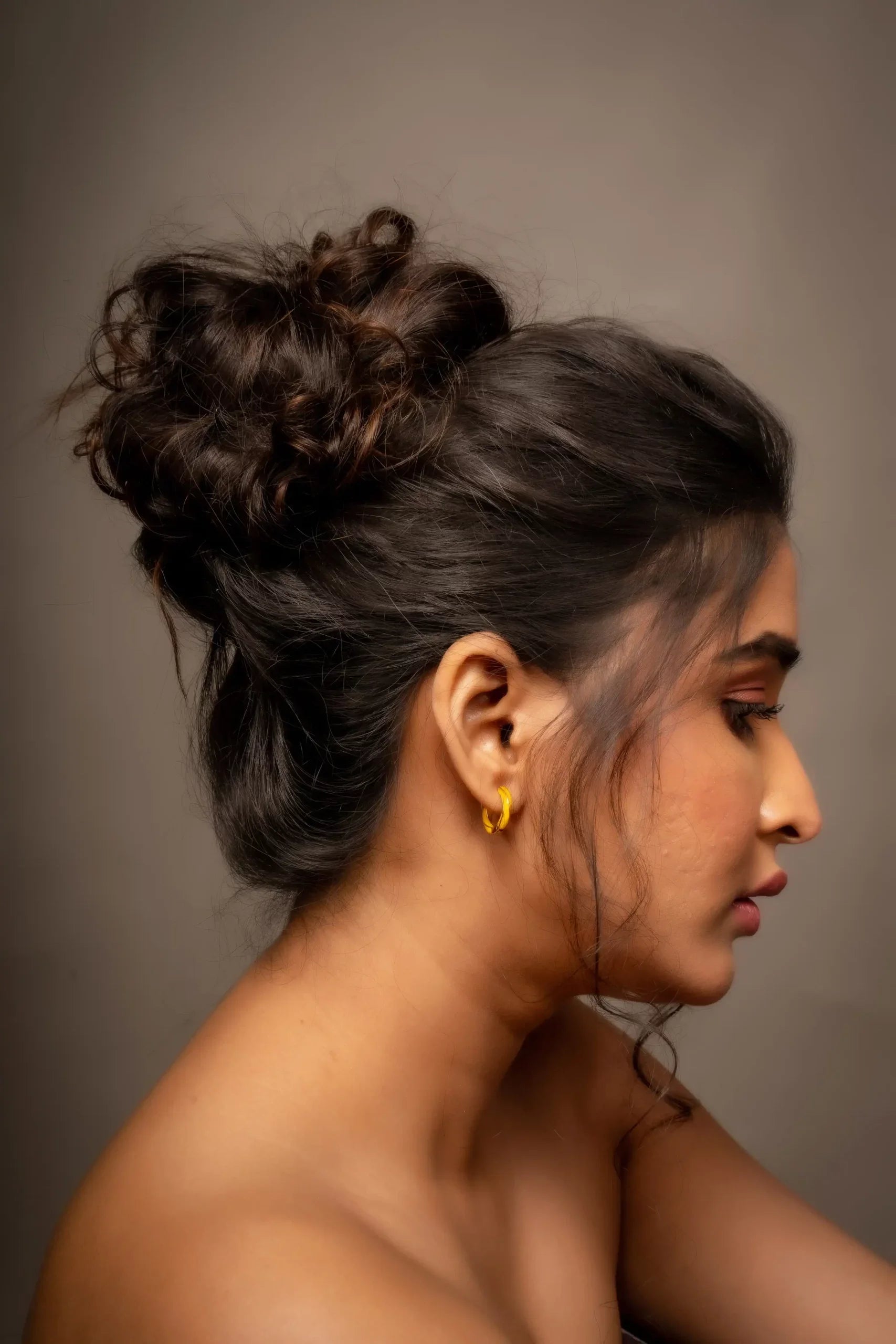 18k Gold Plated Huggie Earrings