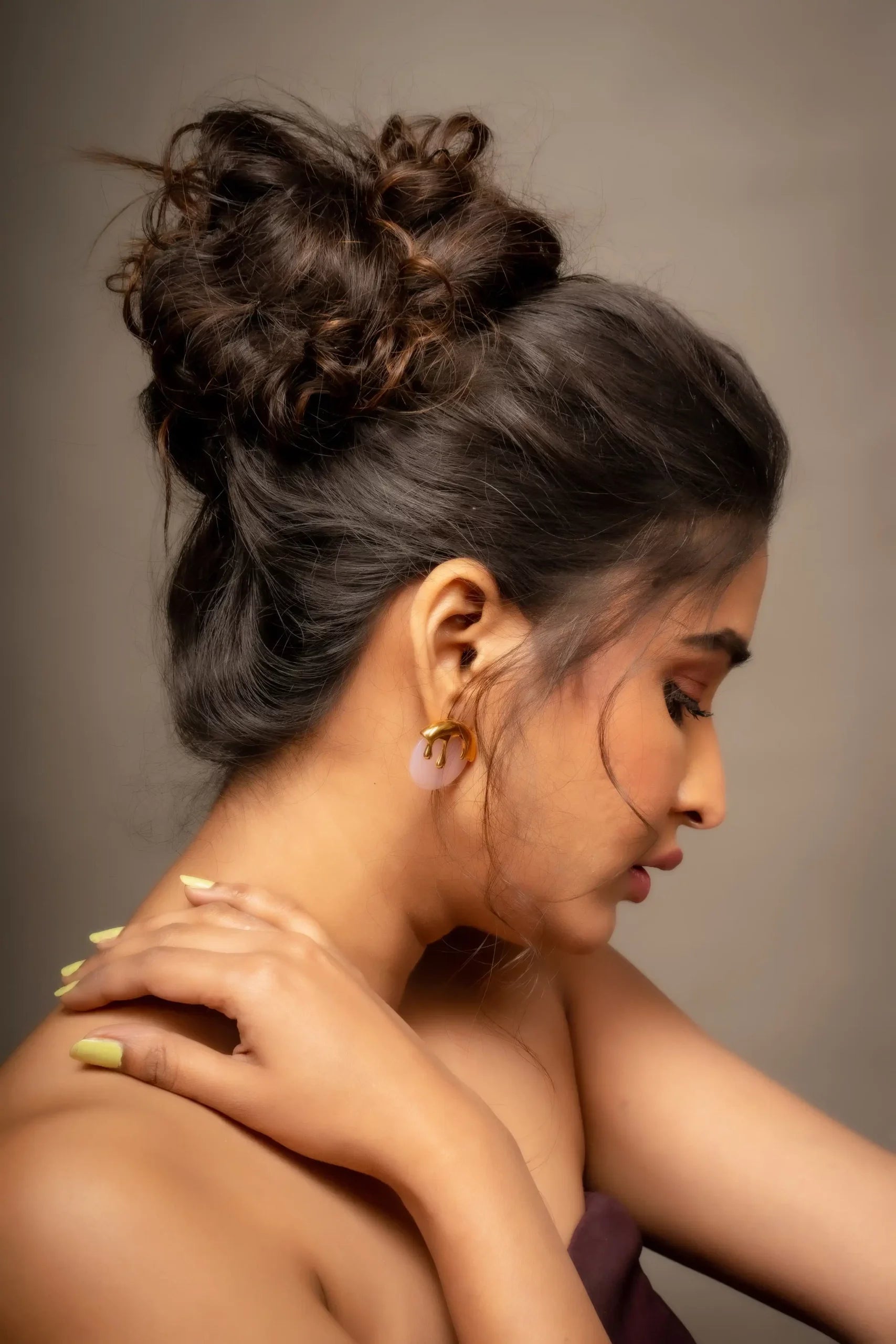 Liquid Stud Earrings