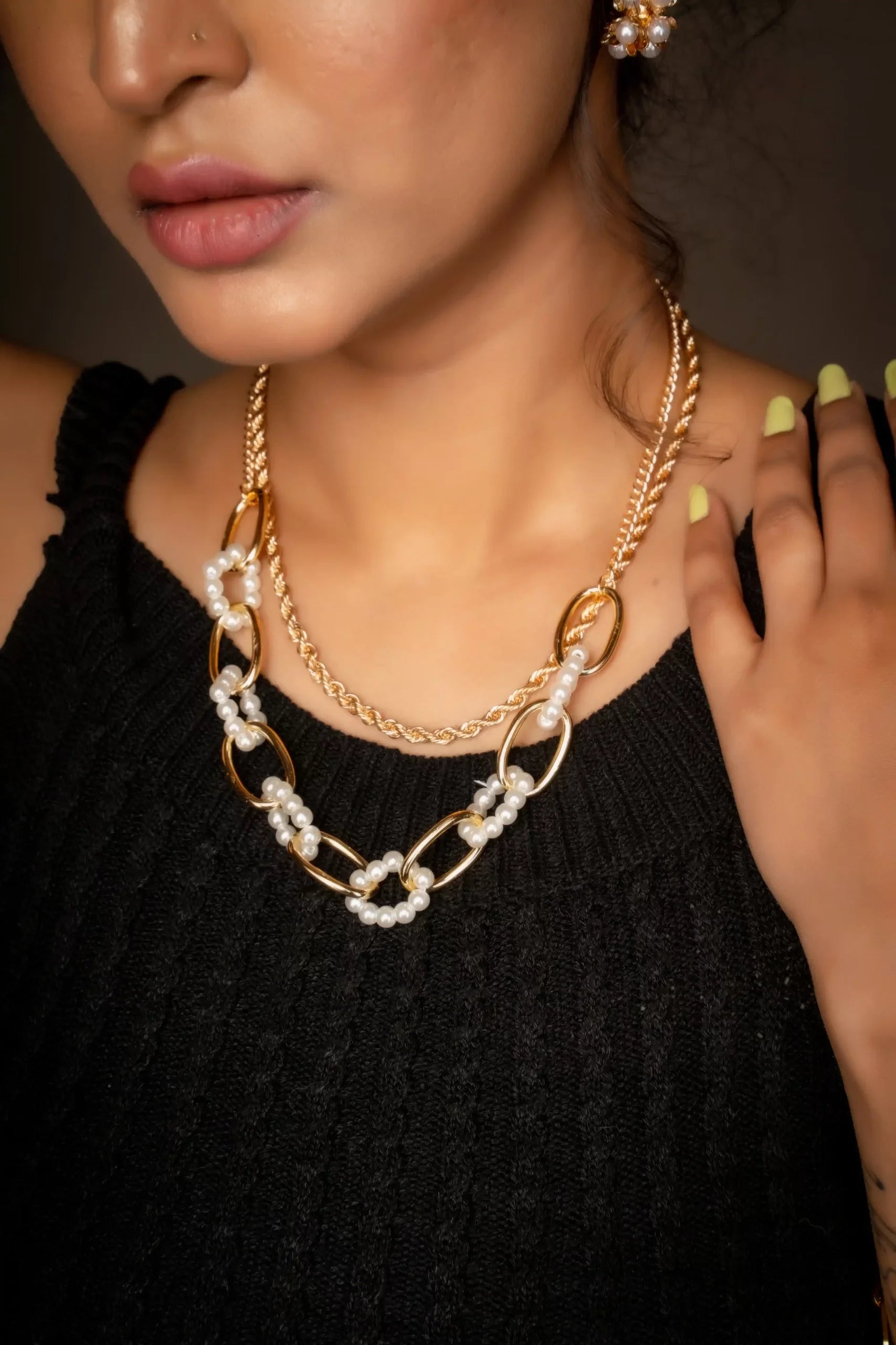 Double Layered Link Chain