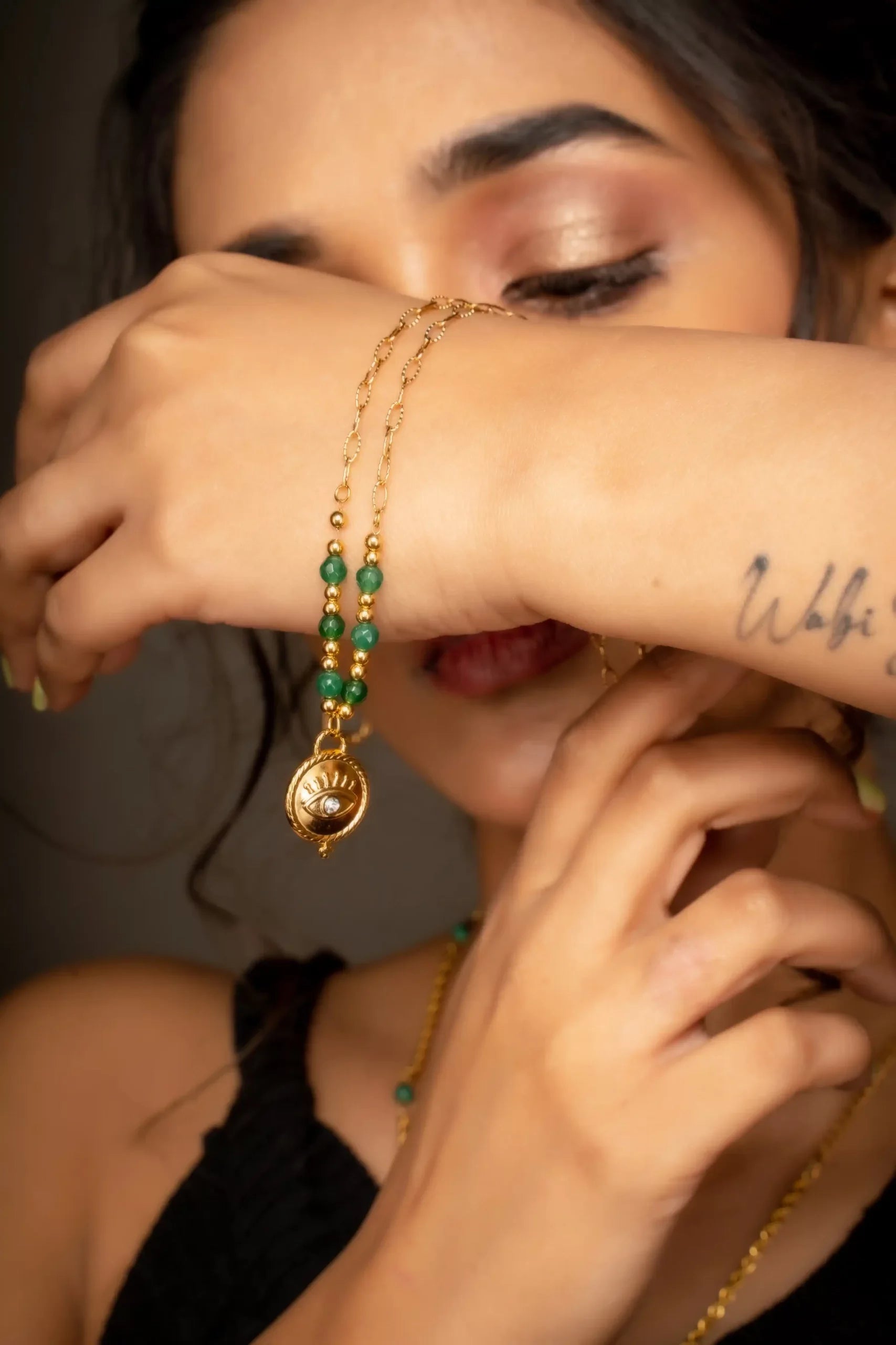 Evil eye beaded Necklace