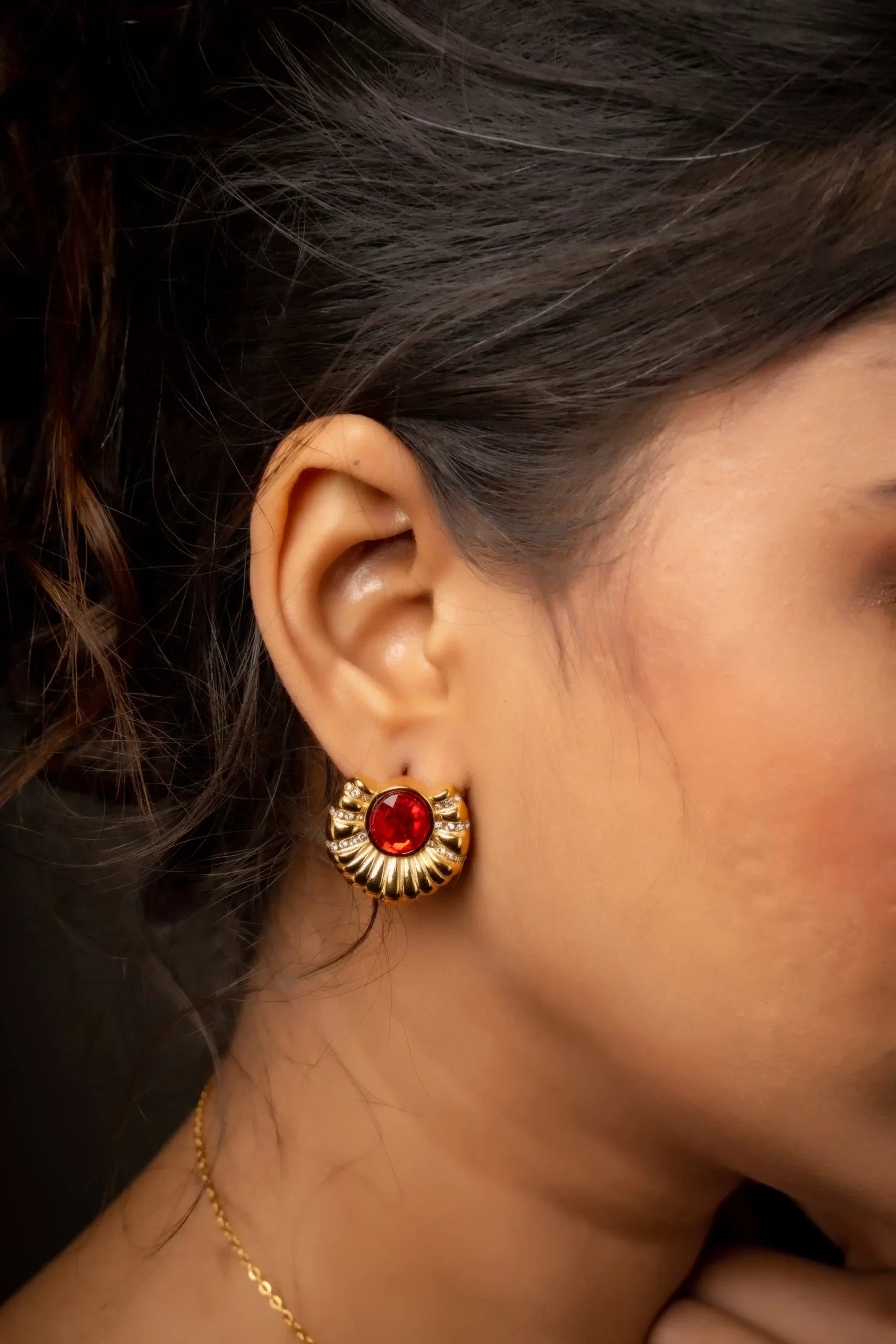 Monumental Stud Earrings