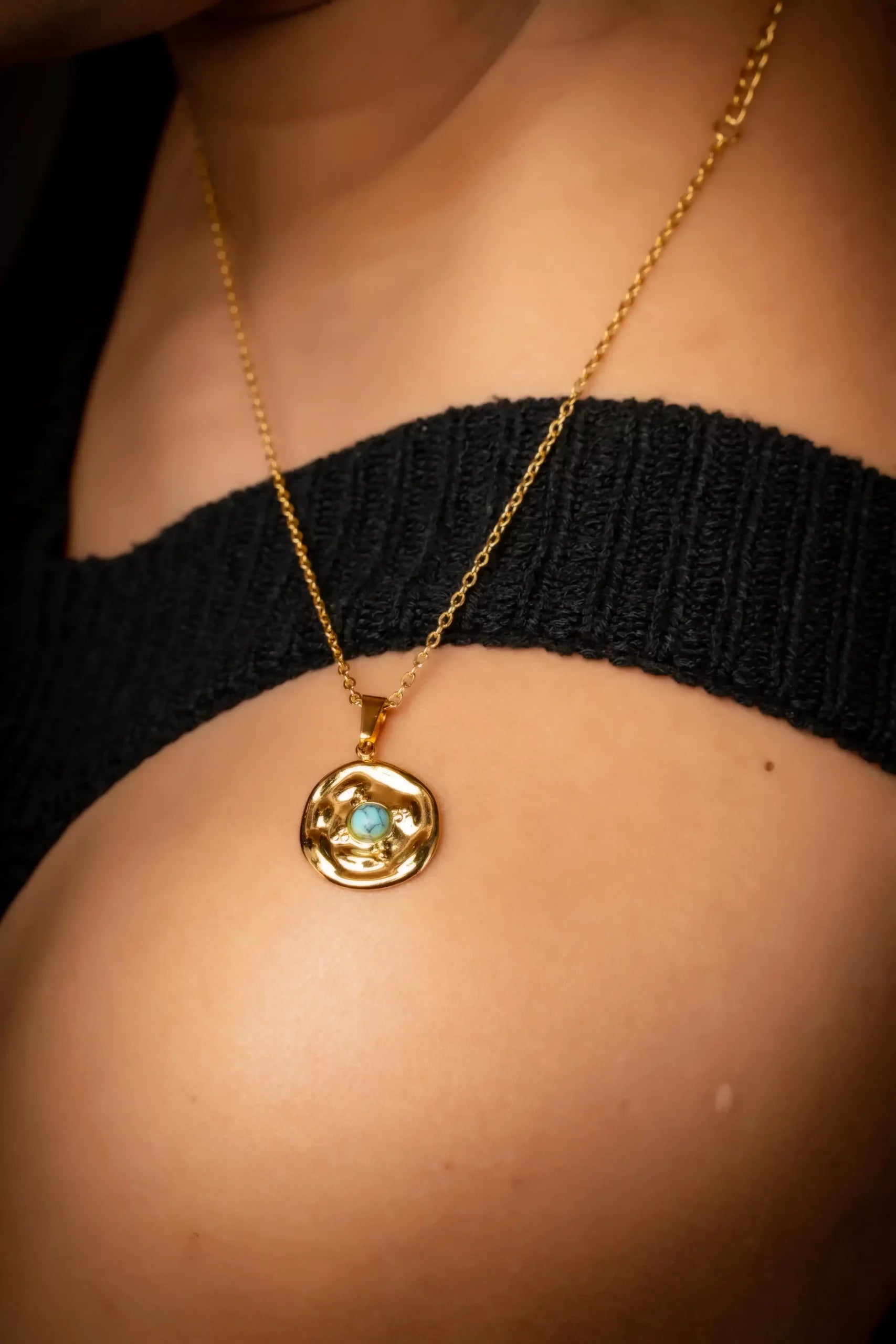 Turquoise Charm Pendant