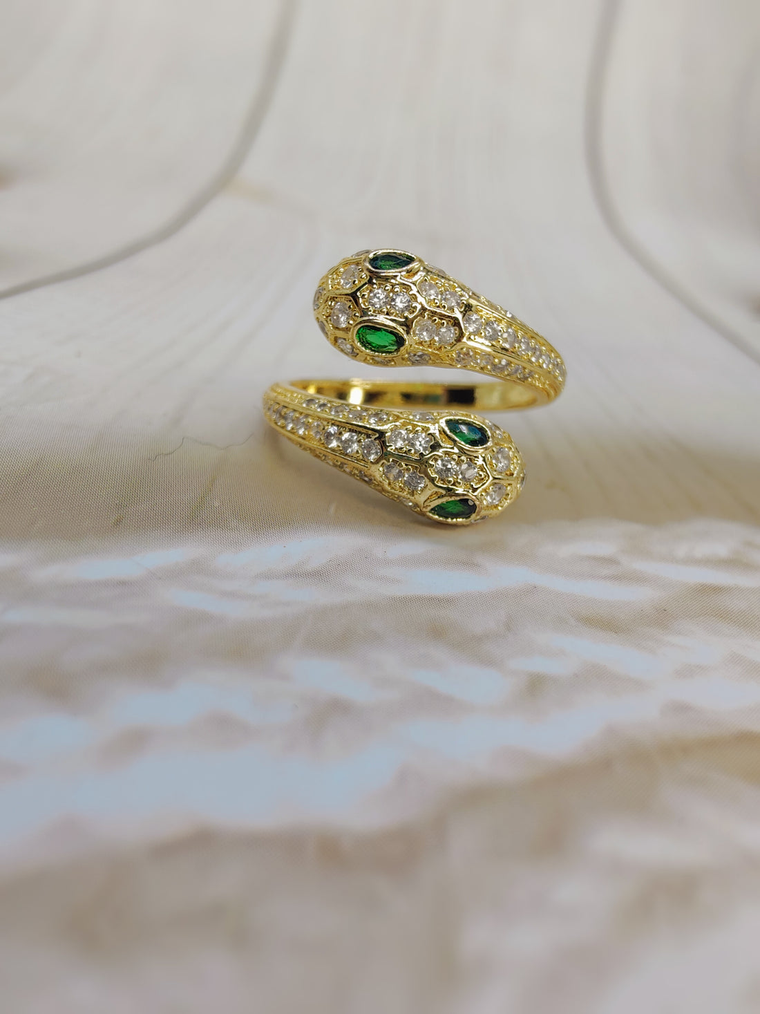 Double Headed Snake Ring