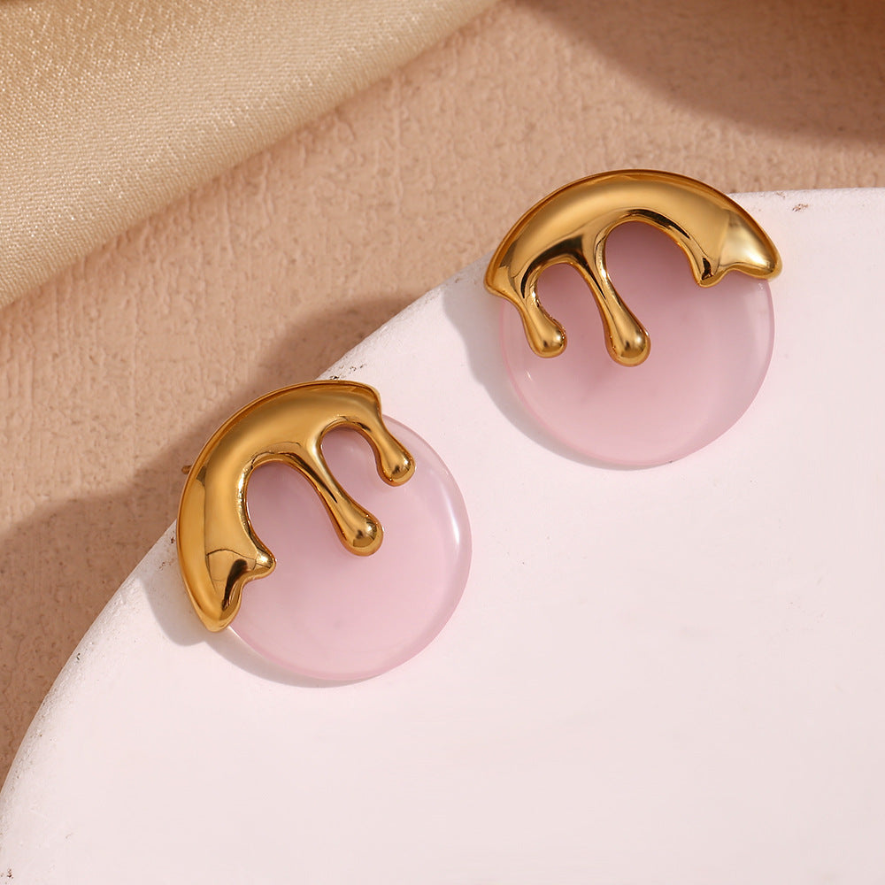 Liquid Stud Earrings