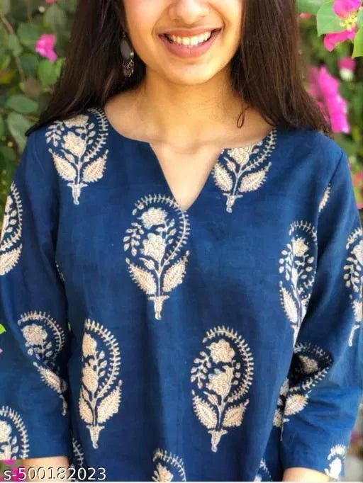 Block Print Kurti